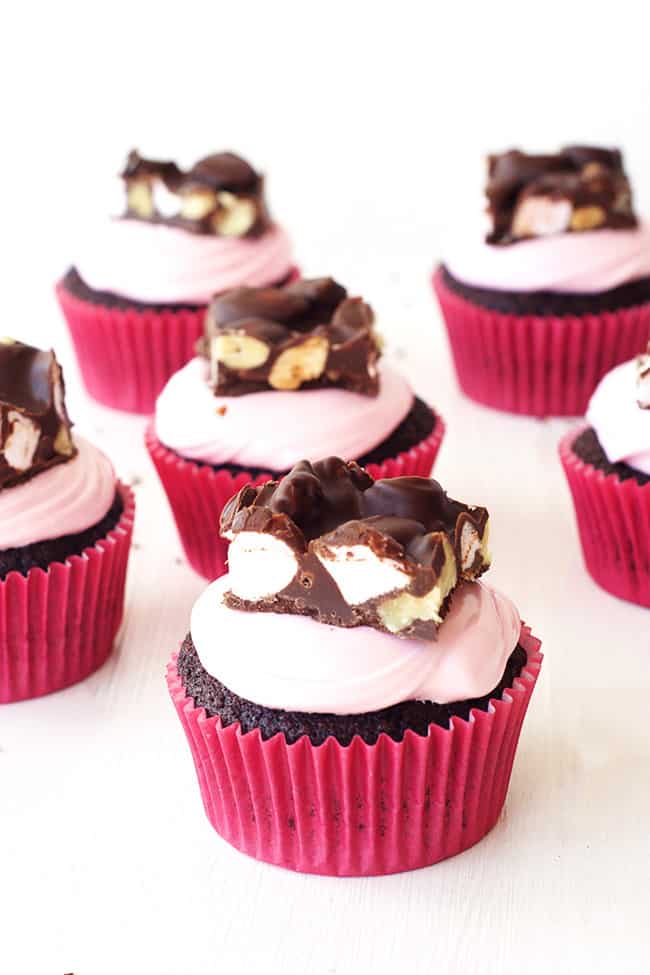 Rocky Road Cupcakes