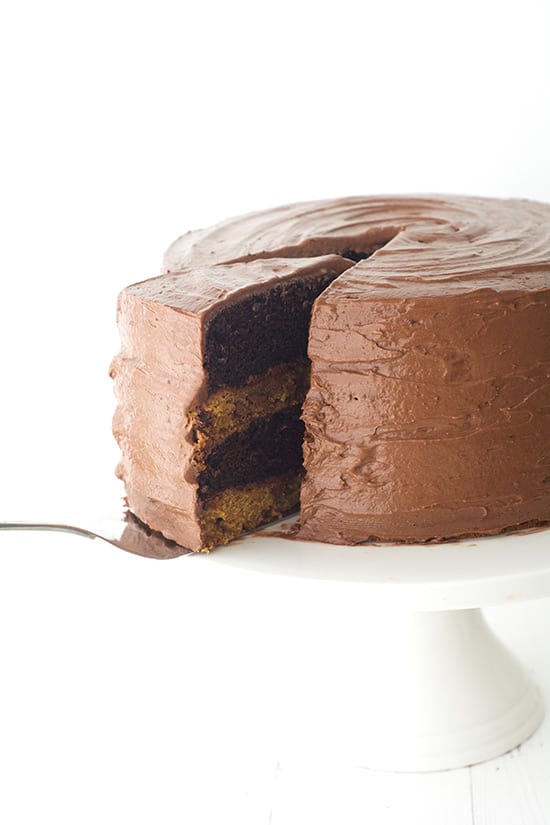 Double Chocolate Cookie Layer Cake