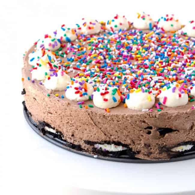 Birthday Cake Oreo Icebox Cake | Sweetest Menu
