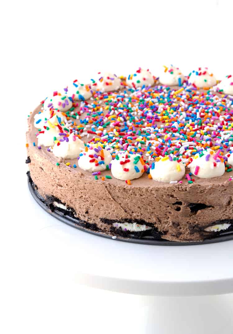 Birthday Cake Oreo Icebox Cake - Sweetest Menu