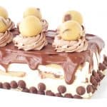Cookie Dough Ice Cream Layer Cake
