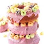 Froot Loop Donuts