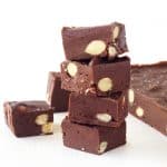 Dark Chocolate Almond Fudge