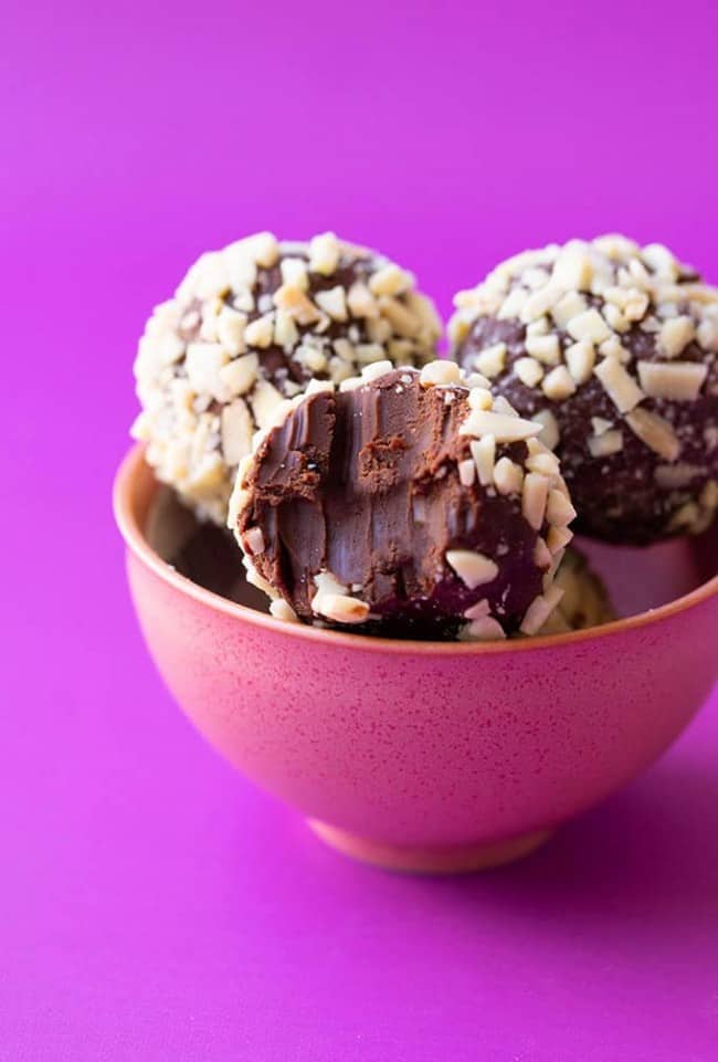 Nutella Hazelnut Chocolate Truffles Sweetest Menu