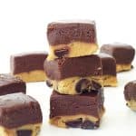 Cookie Dough Chocolate Fudgeq