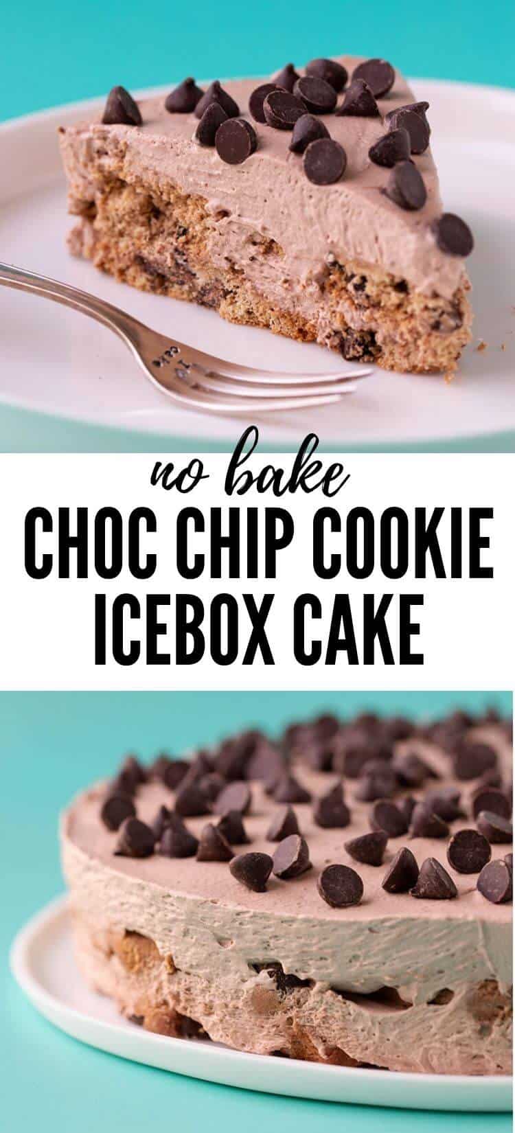 Chocolate Chip Cookie Icebox Cake Sweetest Menu