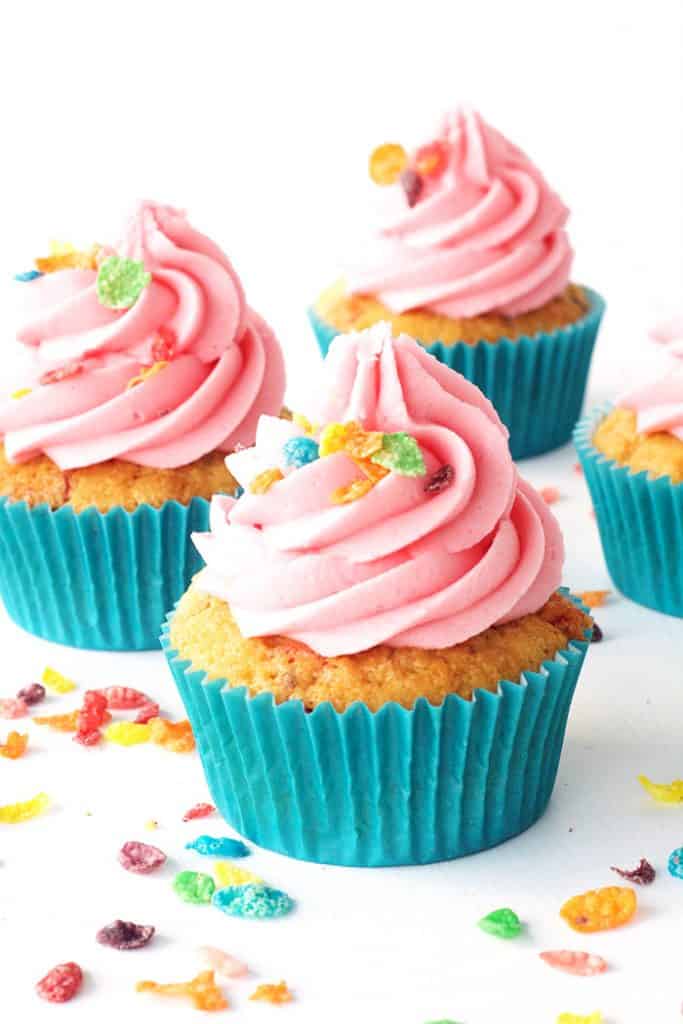 Fruity Pebble Cupcakes Sweetest Menu