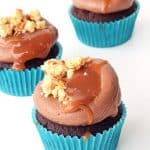 Chocolate Caramel Cupcakes