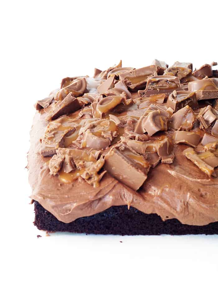 Chocolate Caramel Rolo Poke Cake Sweetest Menu