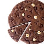 Giant Triple Chocolate Cookie