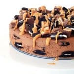 Snickers Peanut Butter Chocolate Oreo Icebox Cake