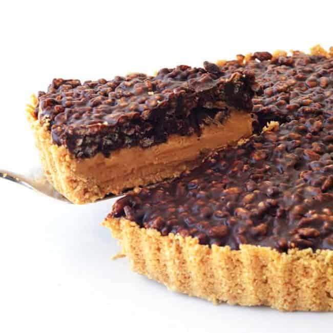Peanut Butter Chocolate Crunch Pie