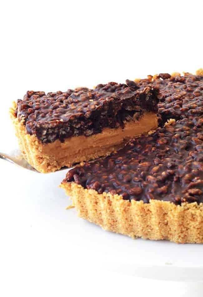 Peanut Butter Chocolate Crunch Pie