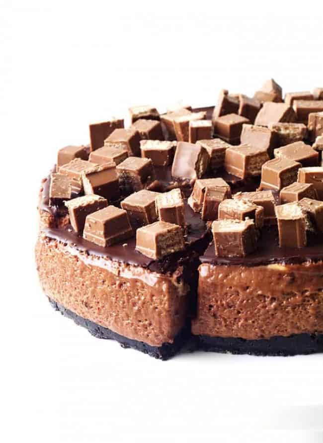 No Bake Chocolate Marshmallow Mousse Cake Sweetest Menu