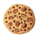 Giant Peanut Butter Chocolate Chip Cookie