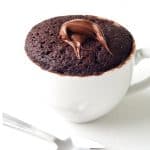 Nutella Chocolate Mug Cake