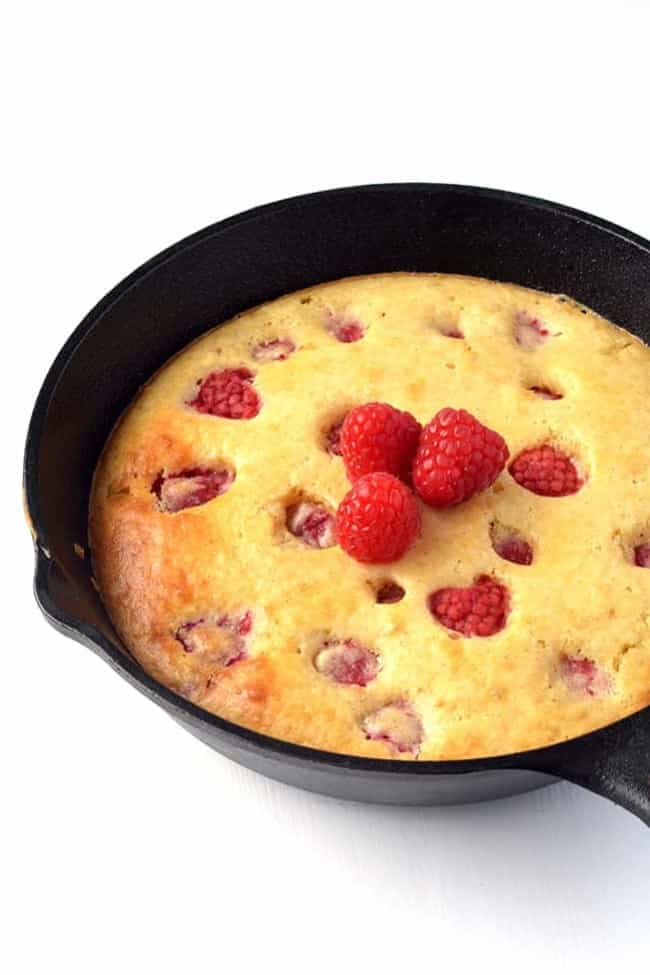 Raspberry Skillet Pancake