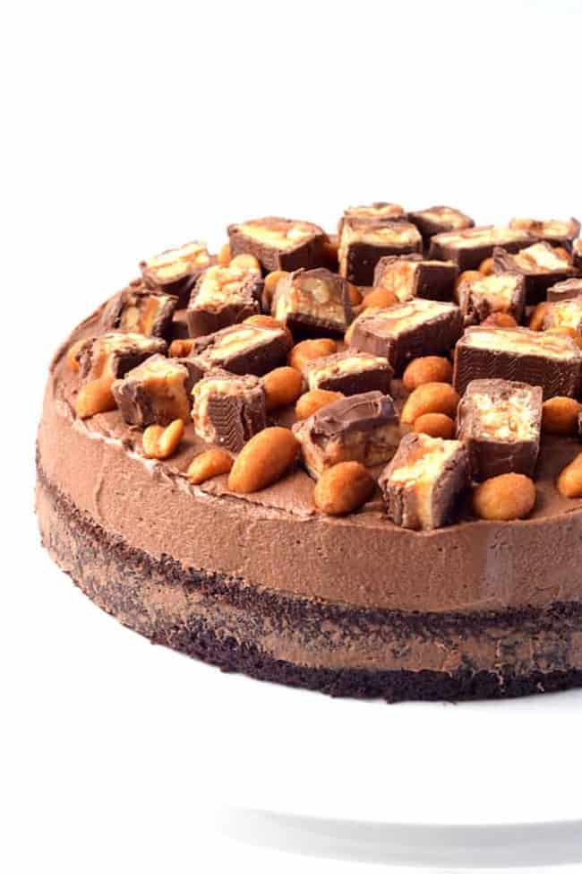 Snickers Chocolate Cake
