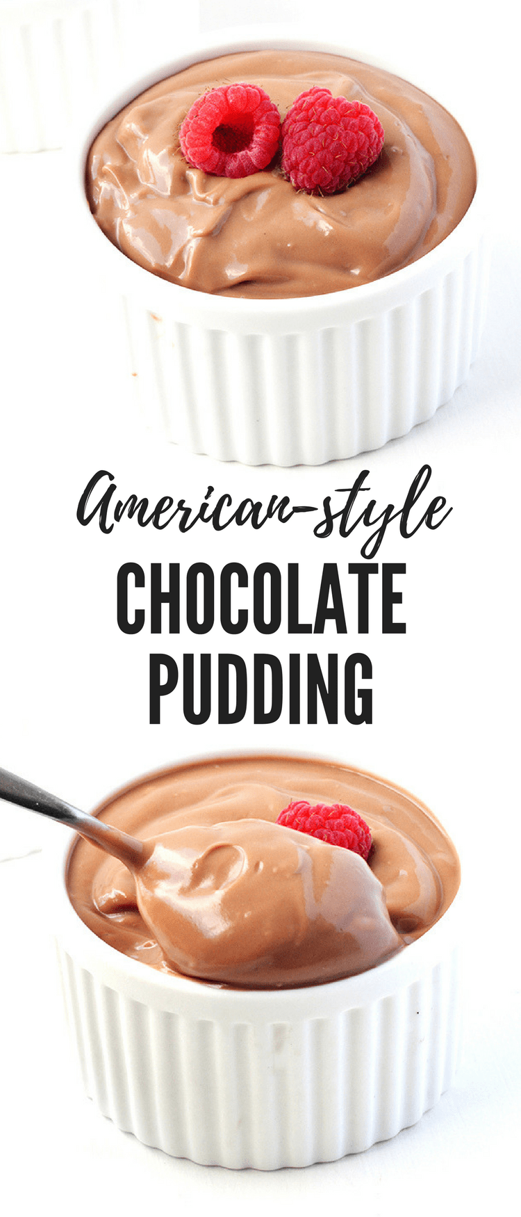 AmericanStyle Chocolate Pudding Sweetest Menu