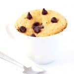 Vanilla Chocolate Chip Mug Cake