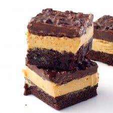 Peanut Butter Chocolate Brownie Crunch Bars-image