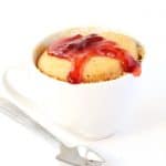 Peanut Butter Mug Cake | via sweetestmenu.com