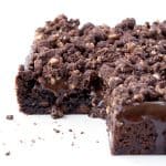 Hazelnut Chocolate Slice | via sweetestmenu.com