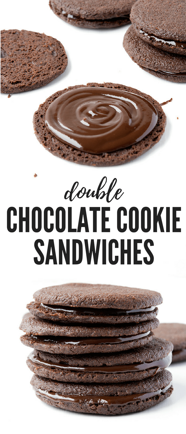 Double Chocolate Sandwich Cookies Sweetest Menu