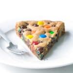 M&M Candy Cookie Pie | Sweetest Menu