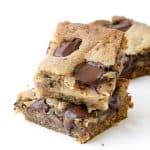 Caramel Stuffed Chocolate Chip Cookie Bars | Sweetest Menu