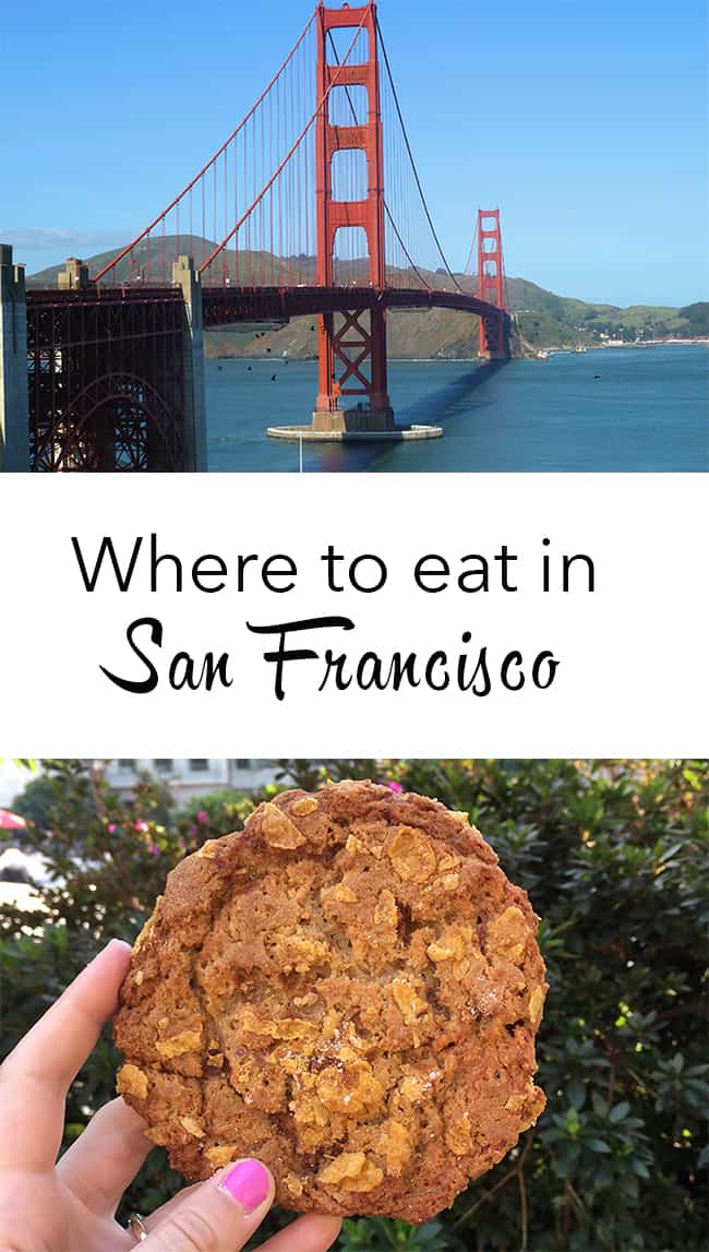 San Francisco Eats | Sweetest Menu