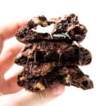 Chunky Walnut Chocolate Cookies | Sweetest Menu