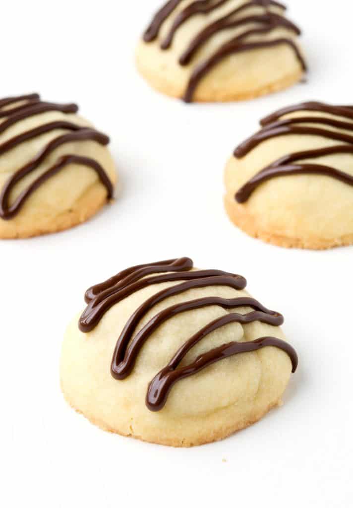 Chocolate Stuffed Shortbread Cookies Sweetest Menu