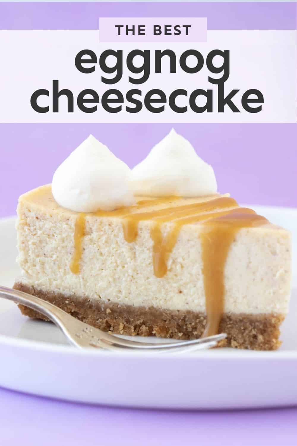 Baked Eggnog Cheesecake Sweetest Menu