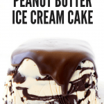 Peanut butter ice cream cake