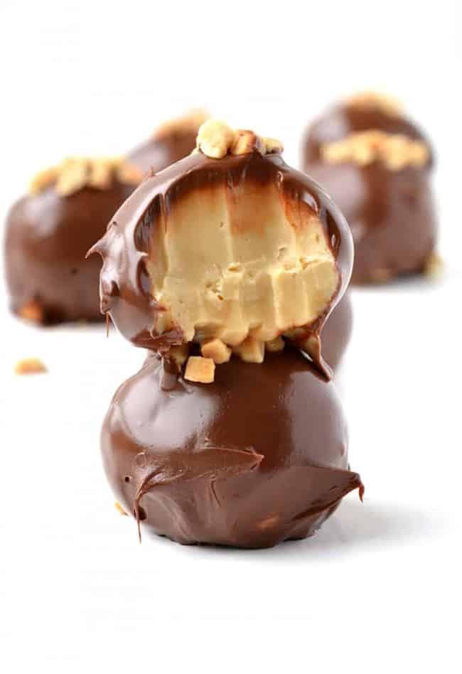 Easy Salted Caramel Fudge Truffles Sweetest Menu