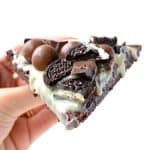 Cookies and Cream Brownie Pizza