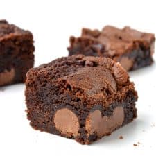 Easter Egg Chocolate Brownie Slice-image
