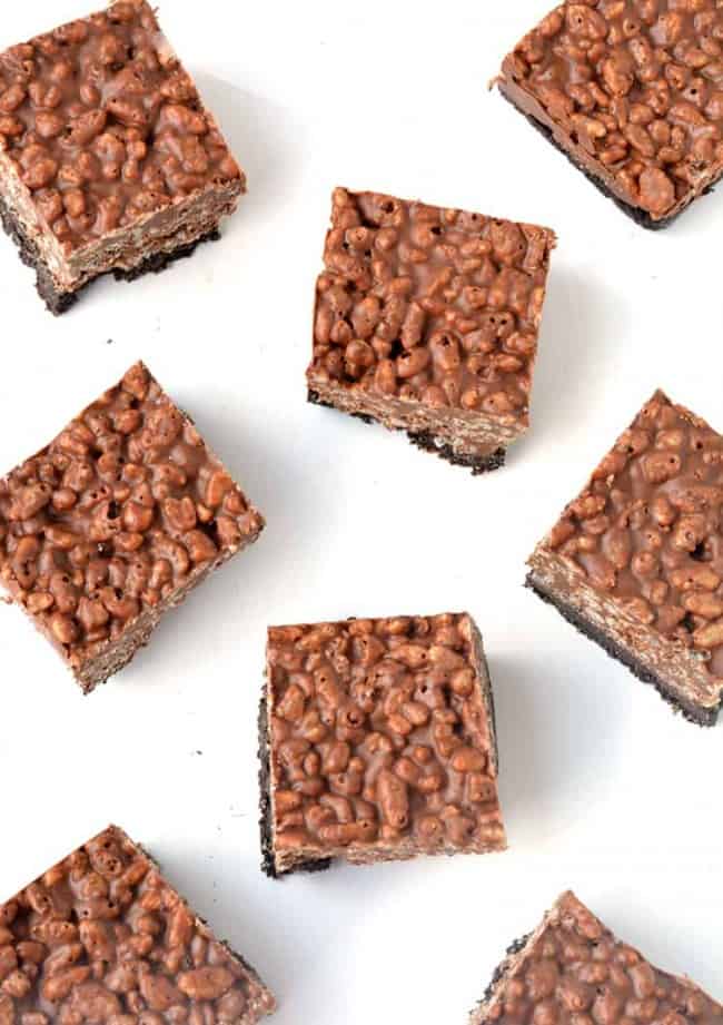 Peanut Butter Rice Krispie Bars Sweetest Menu