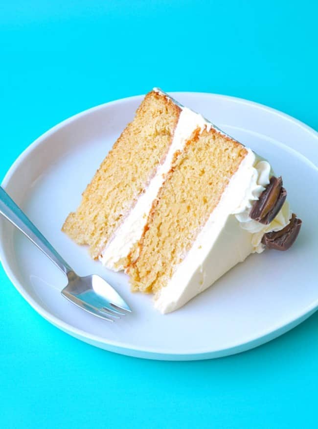 Caramel Mud Cake with White Chocolate Buttercream Sweetest Menu