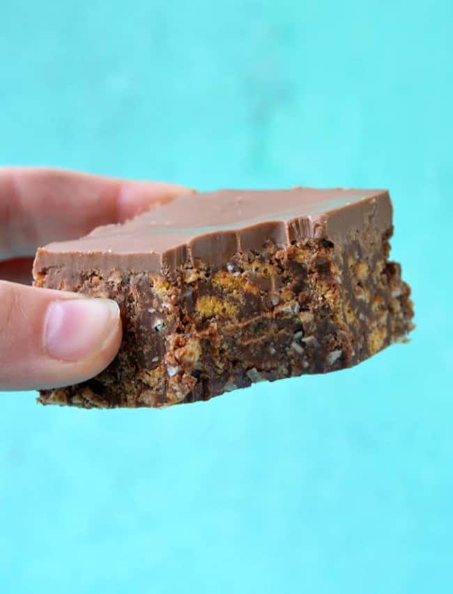 No Bake Chocolate Slice (Super Easy) Sweetest Menu