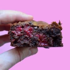 Raspberry Chocolate Brownies-image