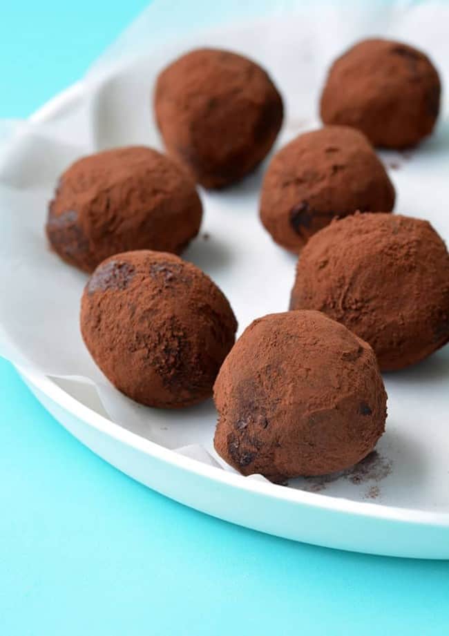 Dark Chocolate Ganache Truffles (3 Ingredients) Sweetest Menu