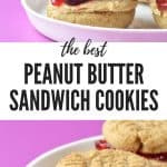 Peanut Butter Sandwich Cookies