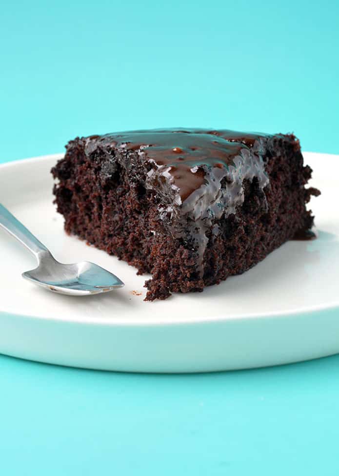 Eggless Chocolate Cake (Vegan) Sweetest Menu