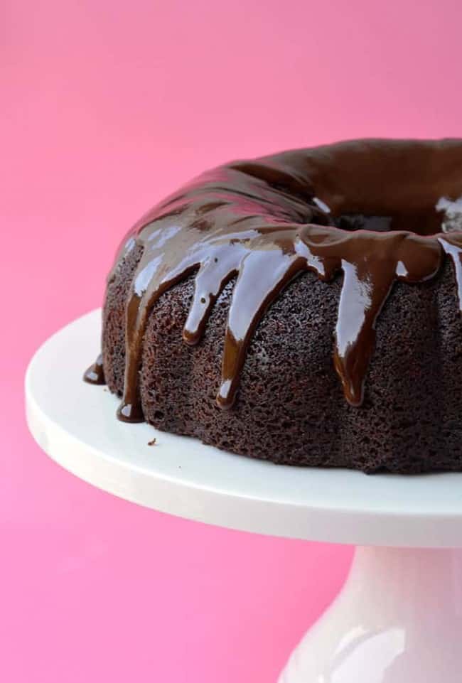 The BEST Chocolate Sour Cream Bundt Cake Sweetest Menu