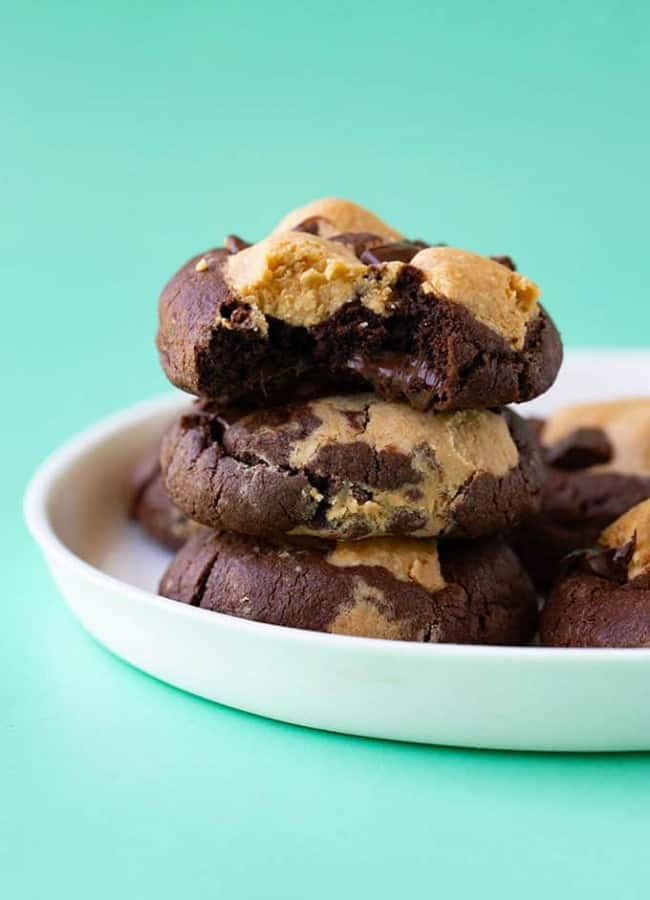 Chocolate Peanut Butter Cookies Sweetest Menu