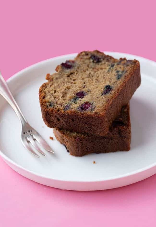 Easy Blueberry Banana Bread - Sweetest Menu