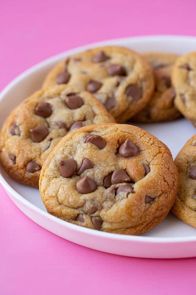 A close up of a Chocolate Chip Cookie