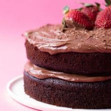 Chocolate Olive Oil Cake-image